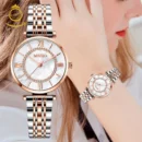 Montre-bracelet en cristal de luxe pour femme