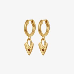 Lover Earrings Gold Vermeil